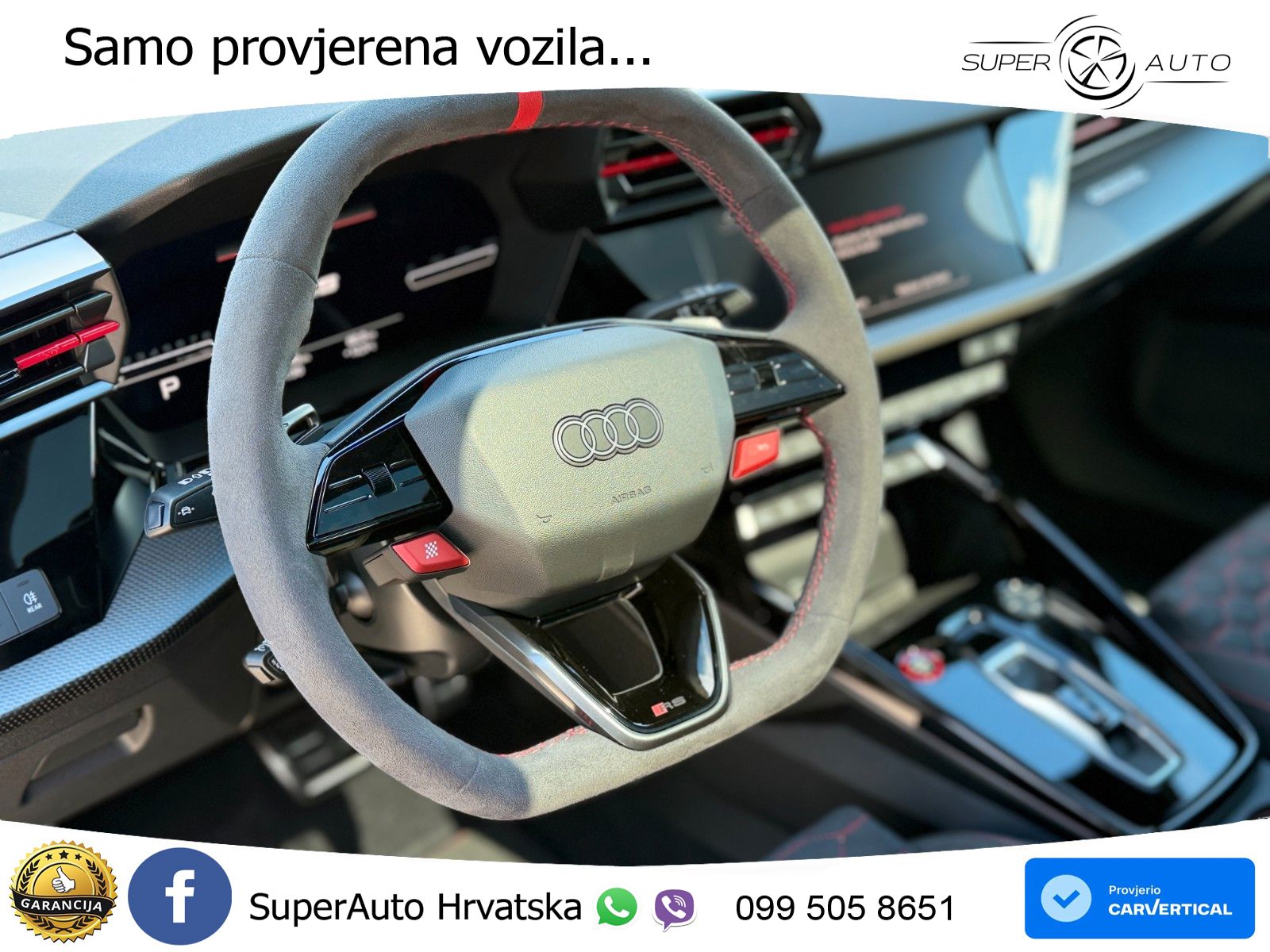Audi RS3 Sedan 2.5 TFSI (400 KS) quattro S tronic LED+GR SJED+ACC