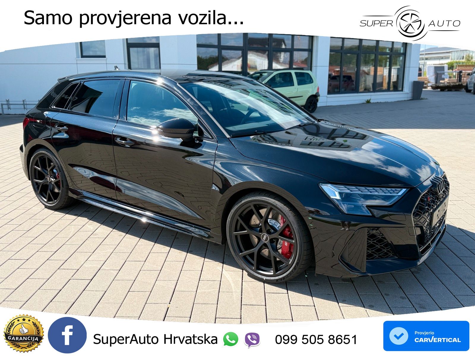 Audi RS3 Sedan 2.5 TFSI (400 KS) quattro S tronic LED+GR SJED+ACC