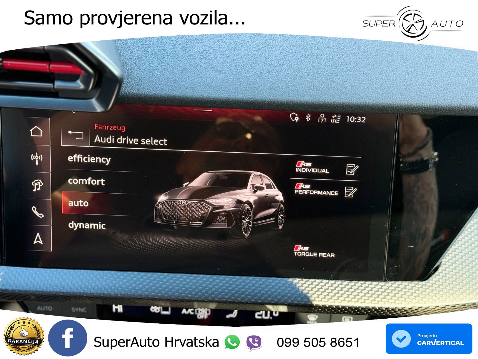 Audi RS3 Sedan 2.5 TFSI (400 KS) quattro S tronic LED+GR SJED+ACC