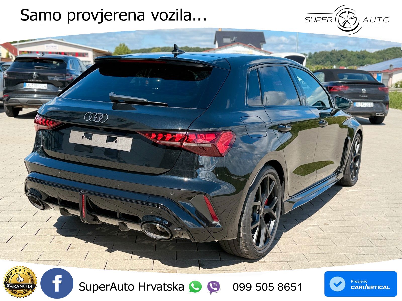 Audi RS3 Sedan 2.5 TFSI (400 KS) quattro S tronic LED+GR SJED+ACC