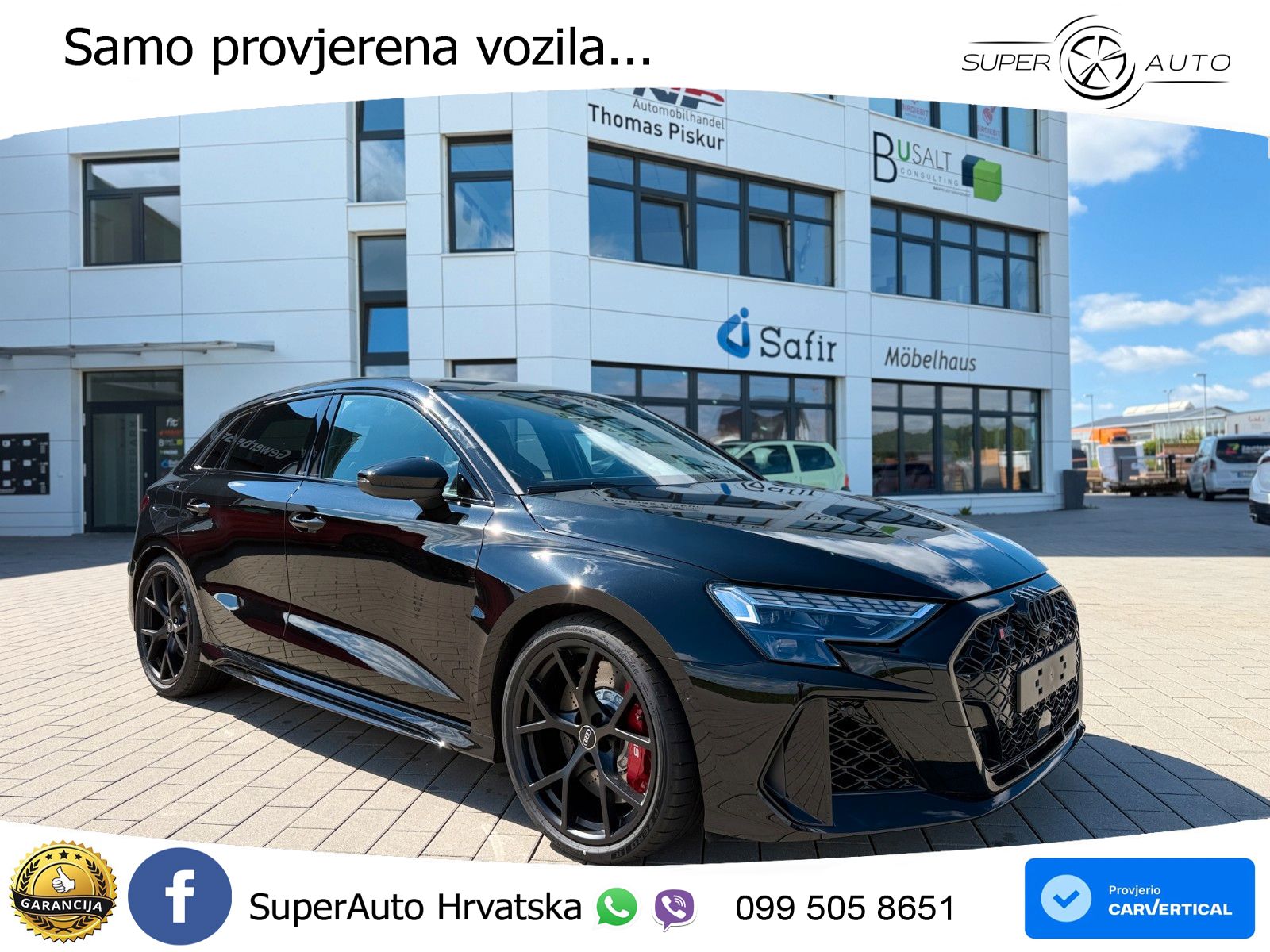 Audi RS3 Sedan 2.5 TFSI (400 KS) quattro S tronic LED+GR SJED+ACC