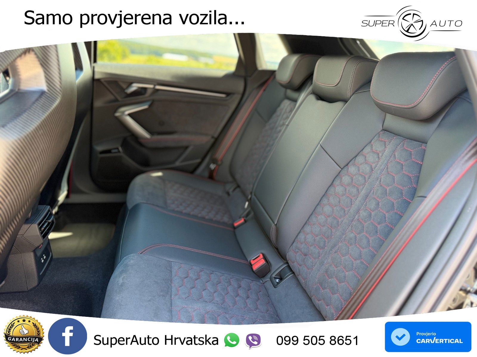 Audi RS3 Sedan 2.5 TFSI (400 KS) quattro S tronic LED+GR SJED+ACC