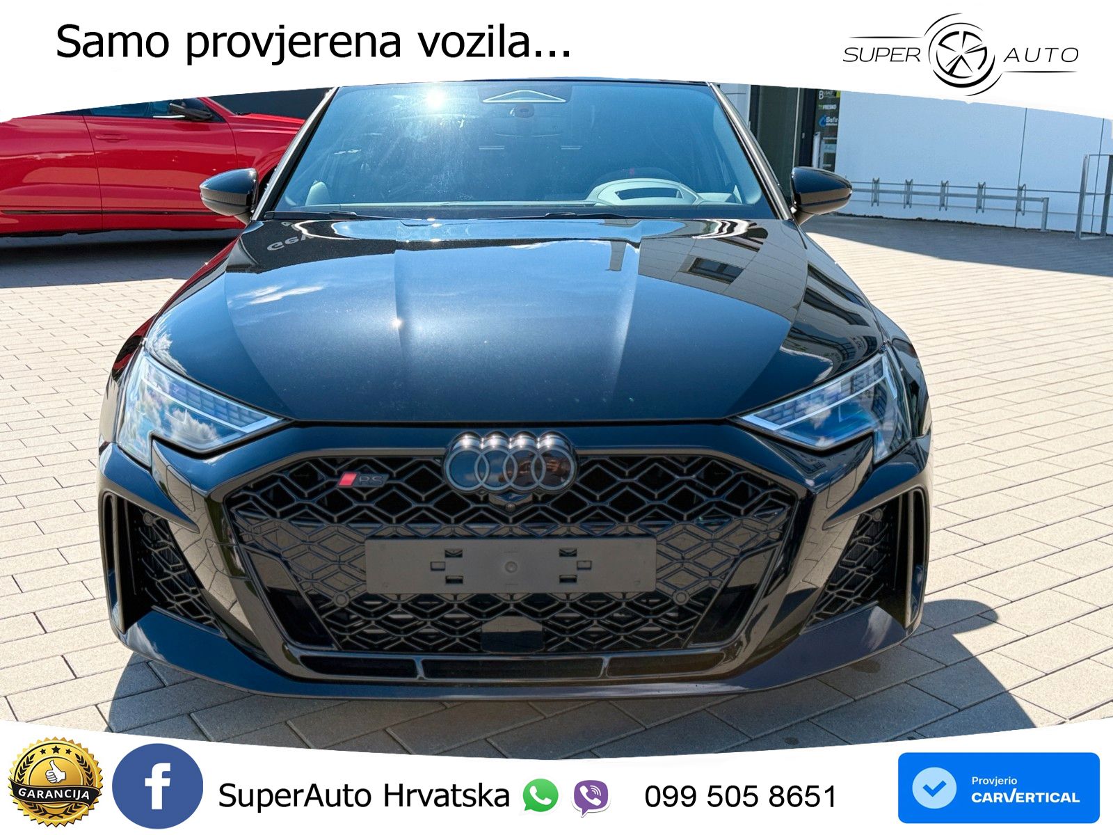 Audi RS3 Sedan 2.5 TFSI (400 KS) quattro S tronic LED+GR SJED+ACC