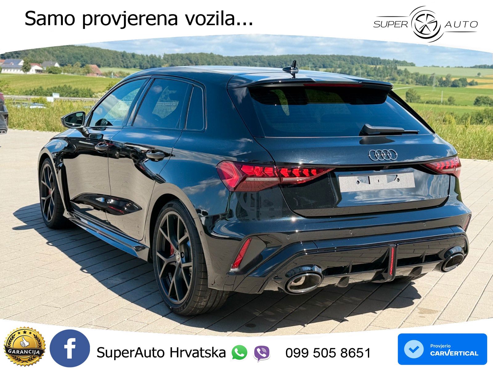 Audi RS3 Sedan 2.5 TFSI (400 KS) quattro S tronic LED+GR SJED+ACC