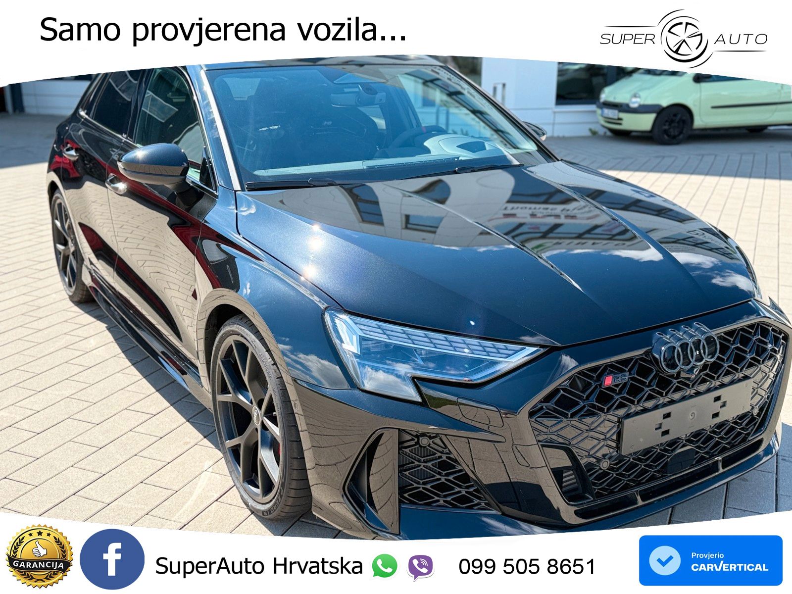 Audi RS3 Sedan 2.5 TFSI (400 KS) quattro S tronic LED+GR SJED+ACC