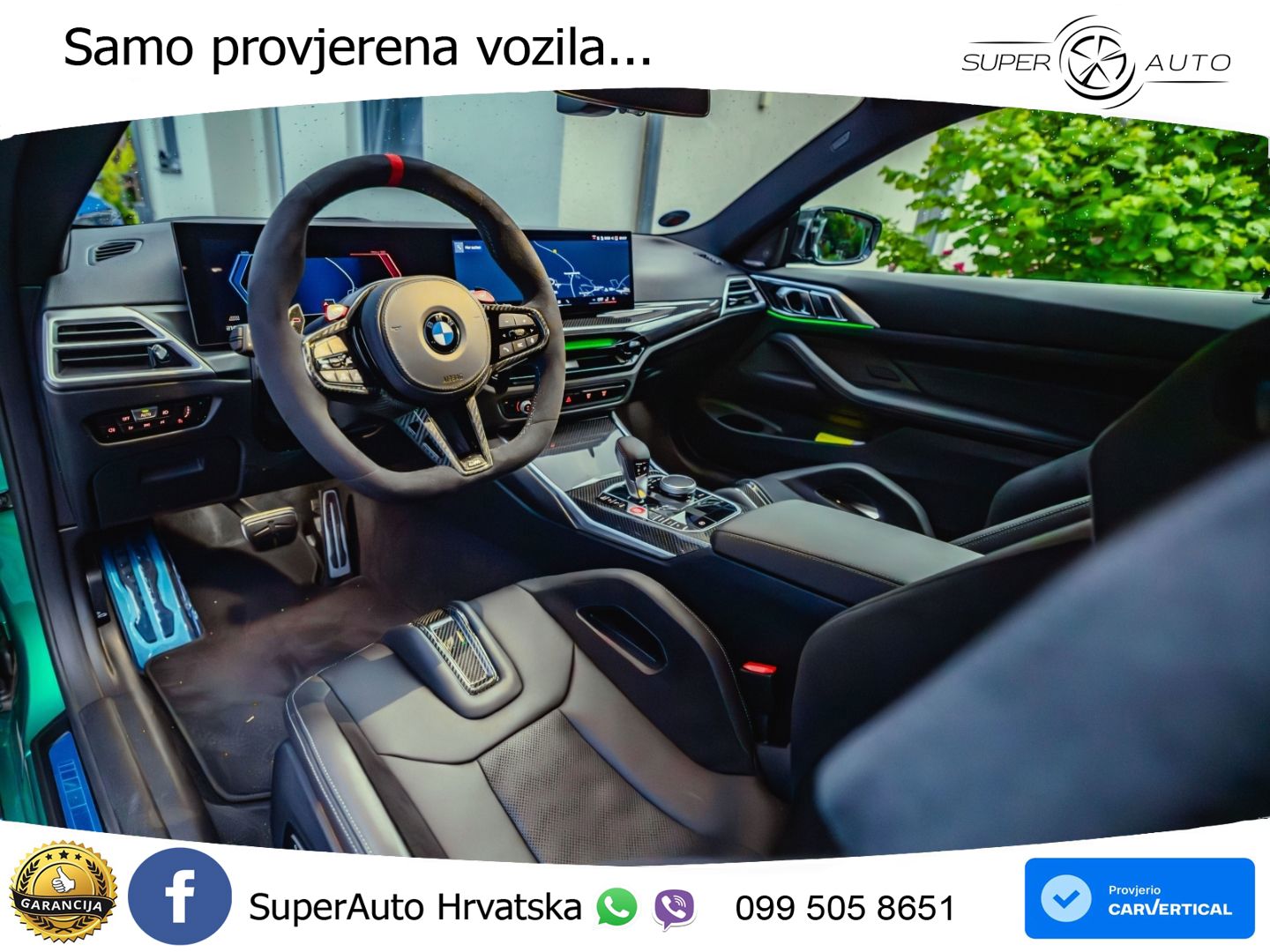 BMW M4 Competition 3.0 (510 KS) Steptronic LED+GR SJED+ACC