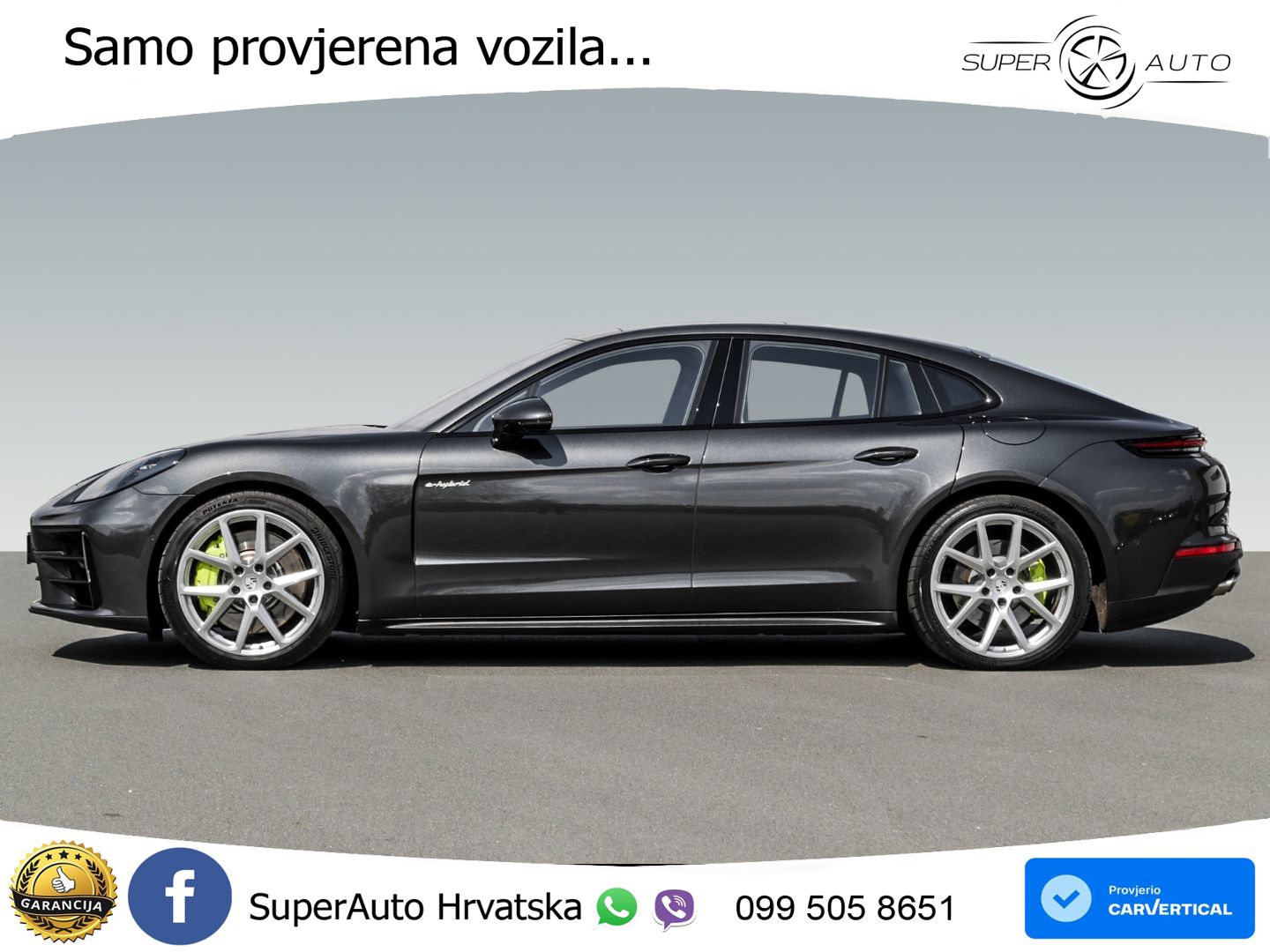 Porsche Panamera 4S 2.9 V6 (544 KS) E-Hybrid PDK ACC+HEAD+4xGR SJED+360+PANO