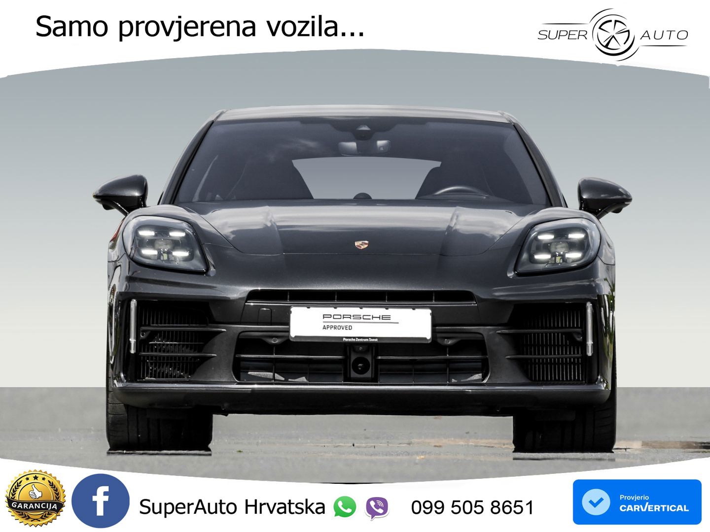 Porsche Panamera 4S 2.9 V6 (544 KS) E-Hybrid PDK ACC+HEAD+4xGR SJED+360+PANO