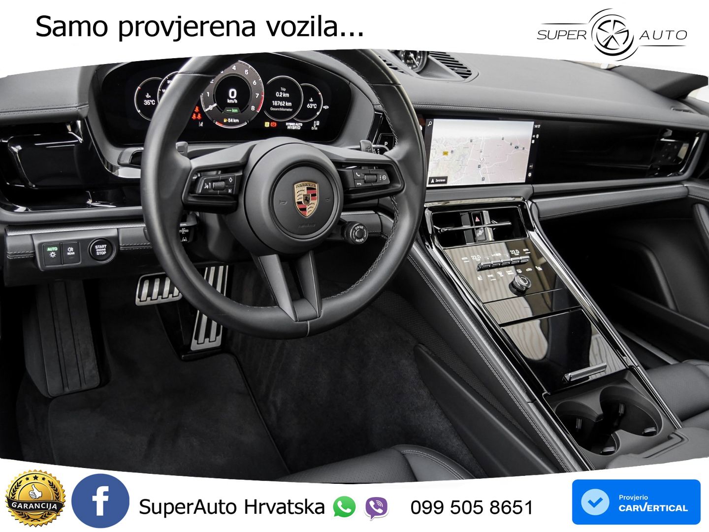 Porsche Panamera 4S 2.9 V6 (544 KS) E-Hybrid PDK ACC+HEAD+4xGR SJED+360+PANO