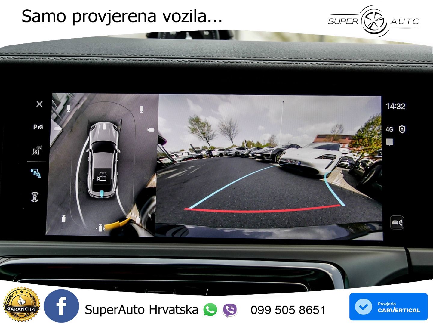Porsche Panamera 4S 2.9 V6 (544 KS) E-Hybrid PDK ACC+HEAD+4xGR SJED+360+PANO