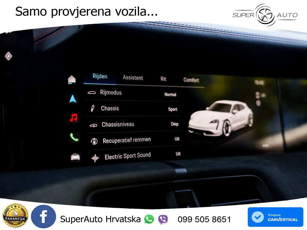 Porsche Taycan Sport Turismo GTS Performance Plus 93.4 kWh (598 KS)