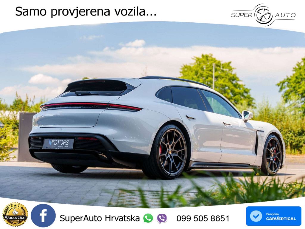 Porsche Taycan Sport Turismo GTS Performance Plus 93.4 kWh (598 KS)