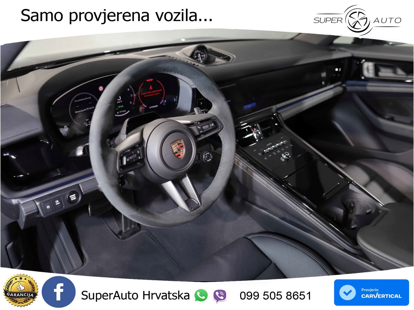 Porsche Panamera 4 2.9 V6 (470 KS) E-Hybrid PDK ZRAČNI+ACC+GR SJED+KAM+PANO