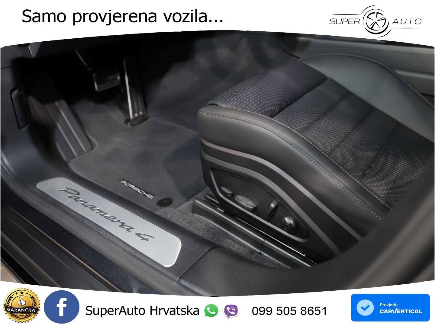 Porsche Panamera 4 2.9 V6 (470 KS) E-Hybrid PDK ZRAČNI+ACC+GR SJED+KAM+PANO
