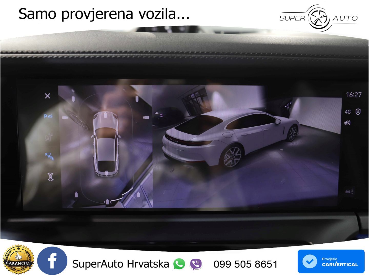 Porsche Panamera 4 2.9 V6 (470 KS) E-Hybrid PDK ZRAČNI+ACC+GR SJED+KAM+PANO