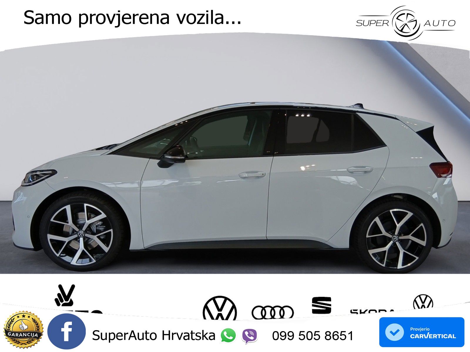 Volkswagen ID.3 79 kWh (231 KS) LED+GR SJED+ACC