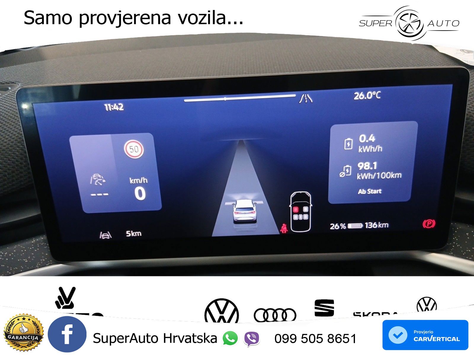 Volkswagen ID.3 79 kWh (231 KS) LED+GR SJED+ACC