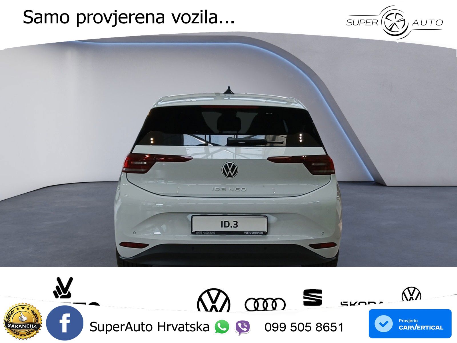 Volkswagen ID.3 79 kWh (231 KS) LED+GR SJED+ACC