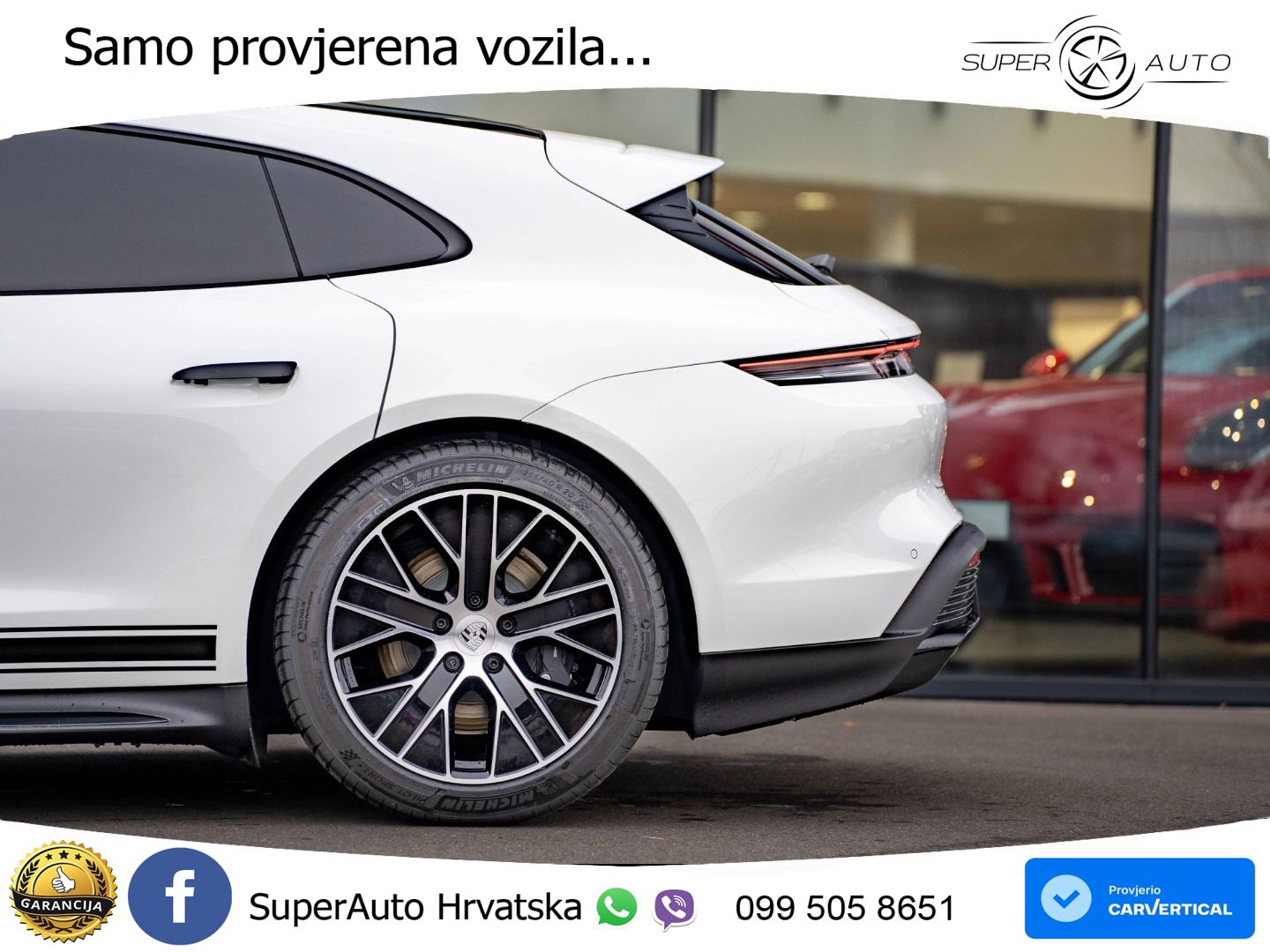 Porsche Taycan Sport Turismo 105 kWh (435 KS)