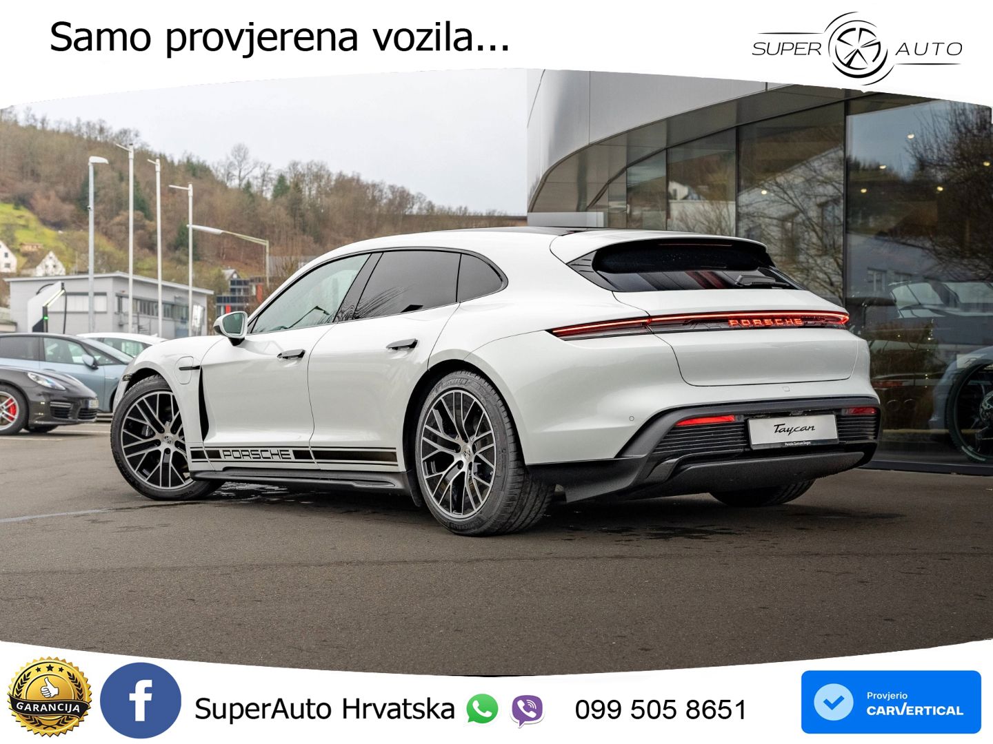 Porsche Taycan Sport Turismo 105 kWh (435 KS)