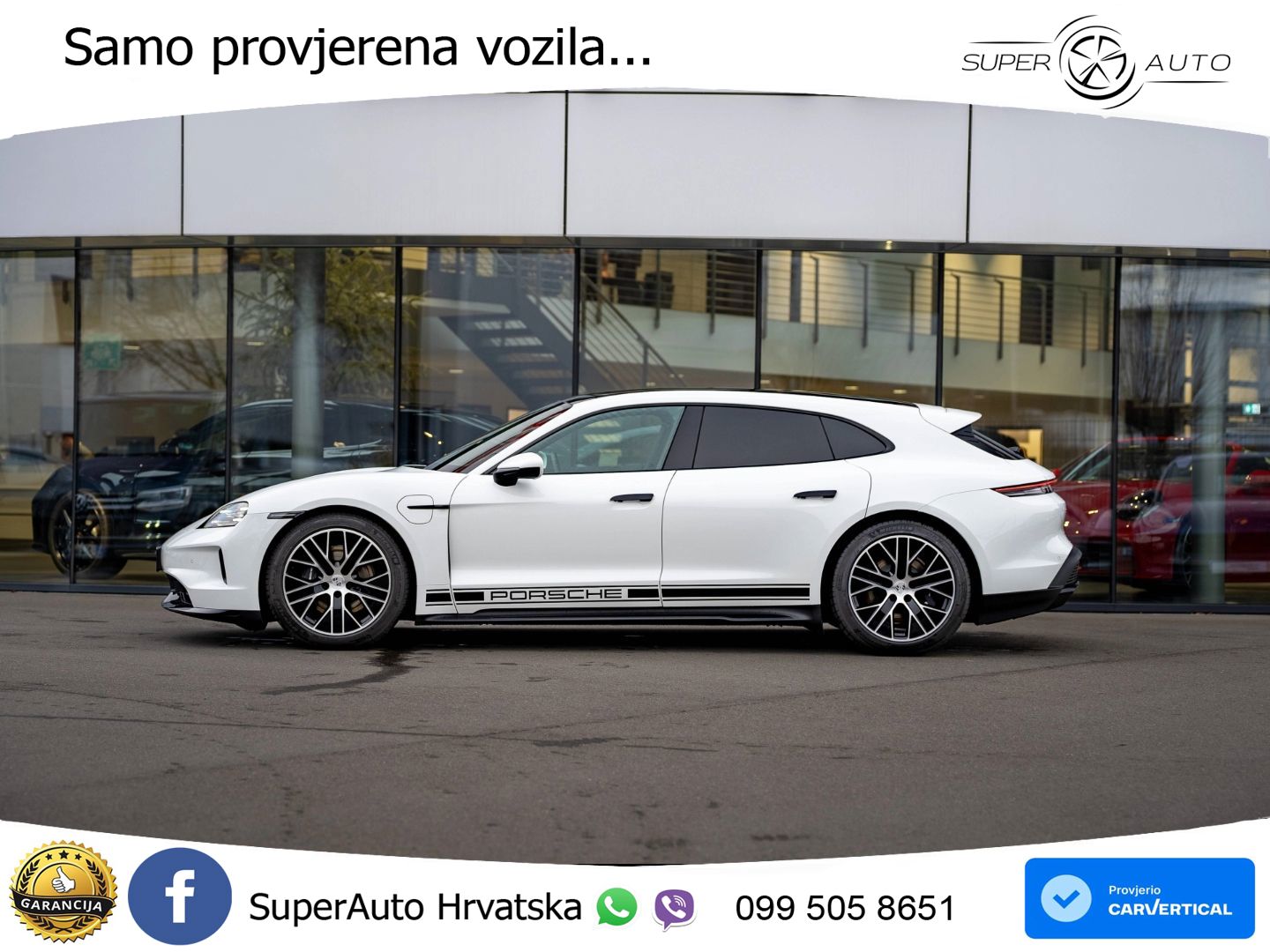 Porsche Taycan Sport Turismo 105 kWh (435 KS)