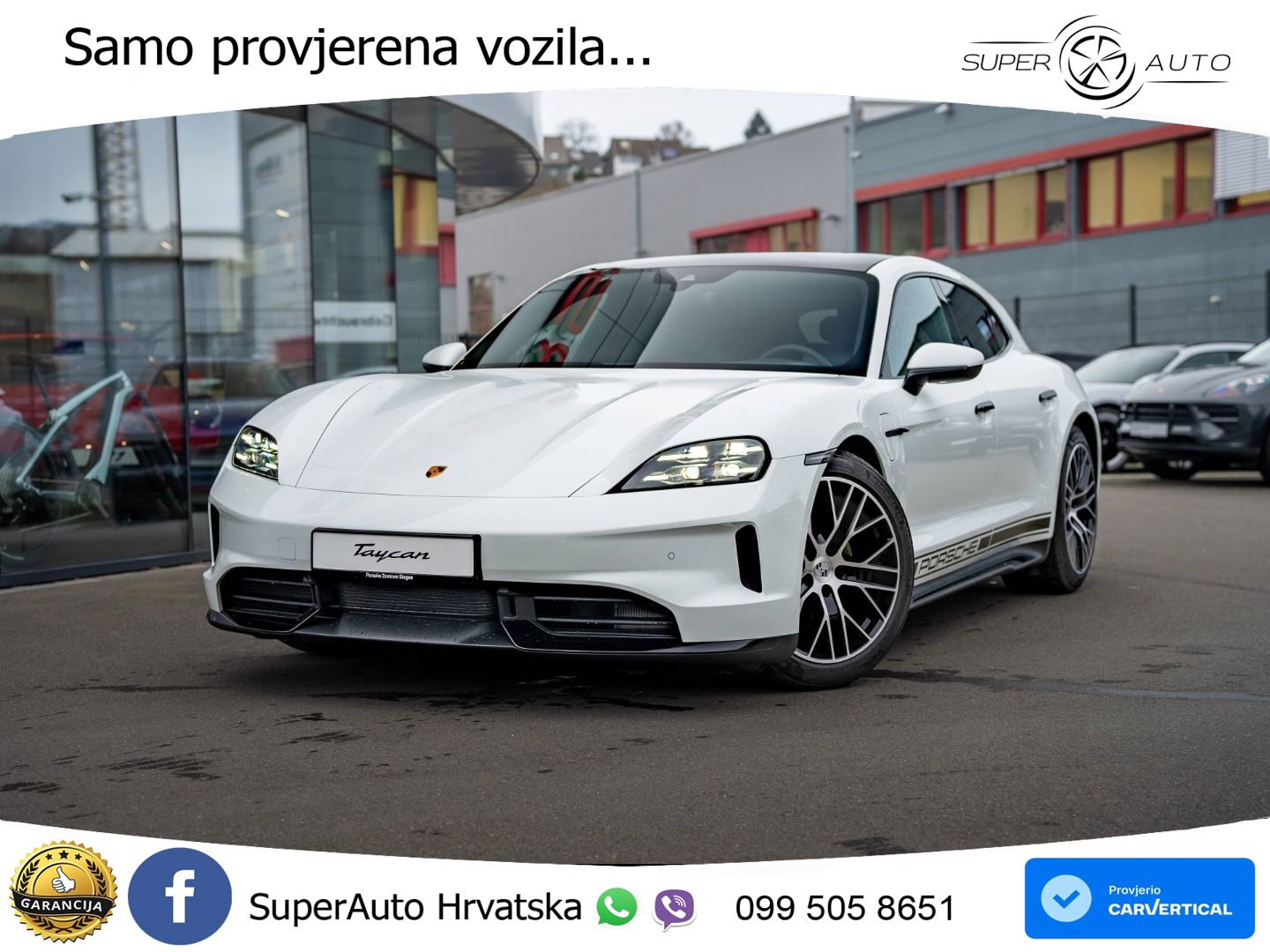 Porsche Taycan Sport Turismo 105 kWh (435 KS)