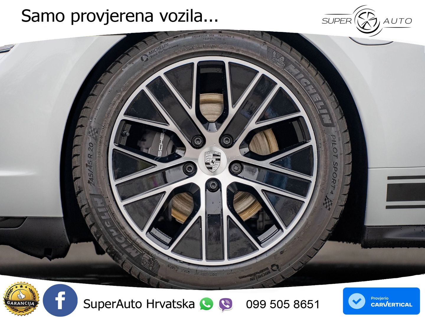Porsche Taycan Sport Turismo 105 kWh (435 KS)