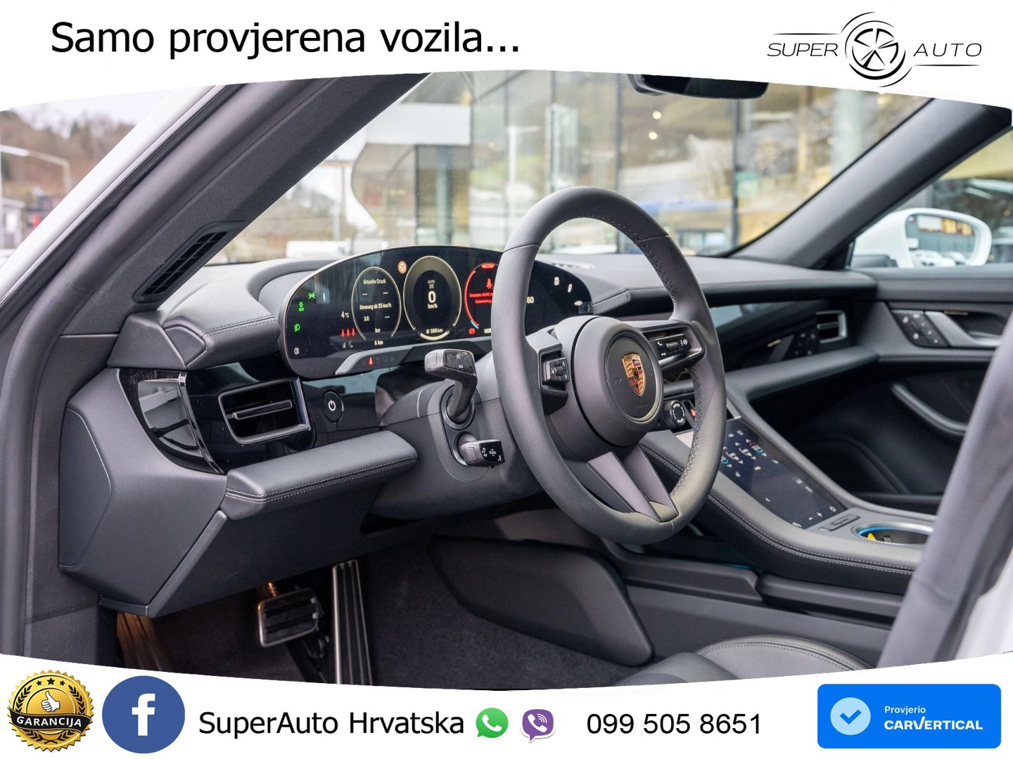 Porsche Taycan Sport Turismo 105 kWh (435 KS)