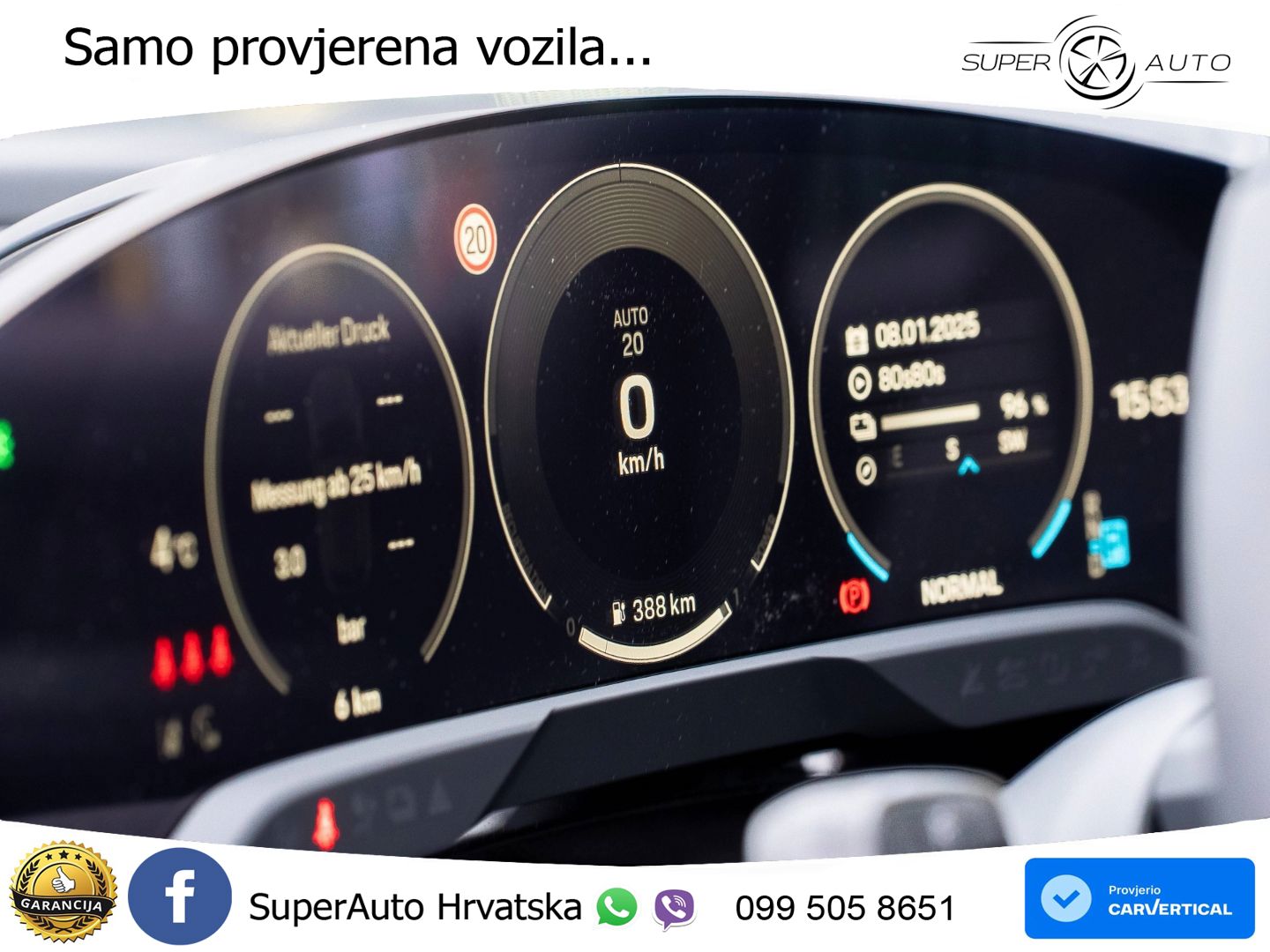 Porsche Taycan Sport Turismo 105 kWh (435 KS)