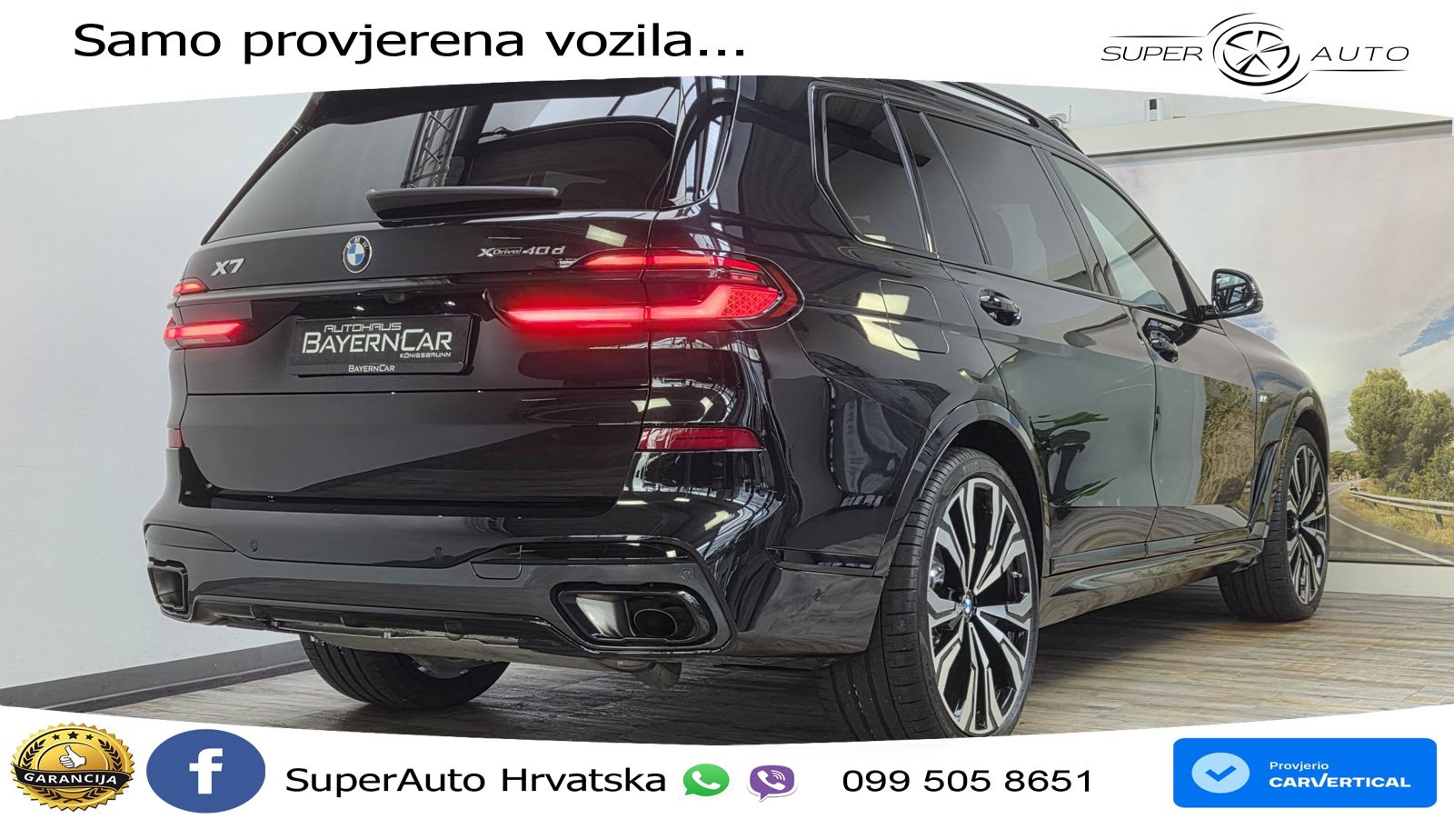 BMW X7 40d (352 KS) xDrive Steptronic M Sport LED+GR SJED+ACC