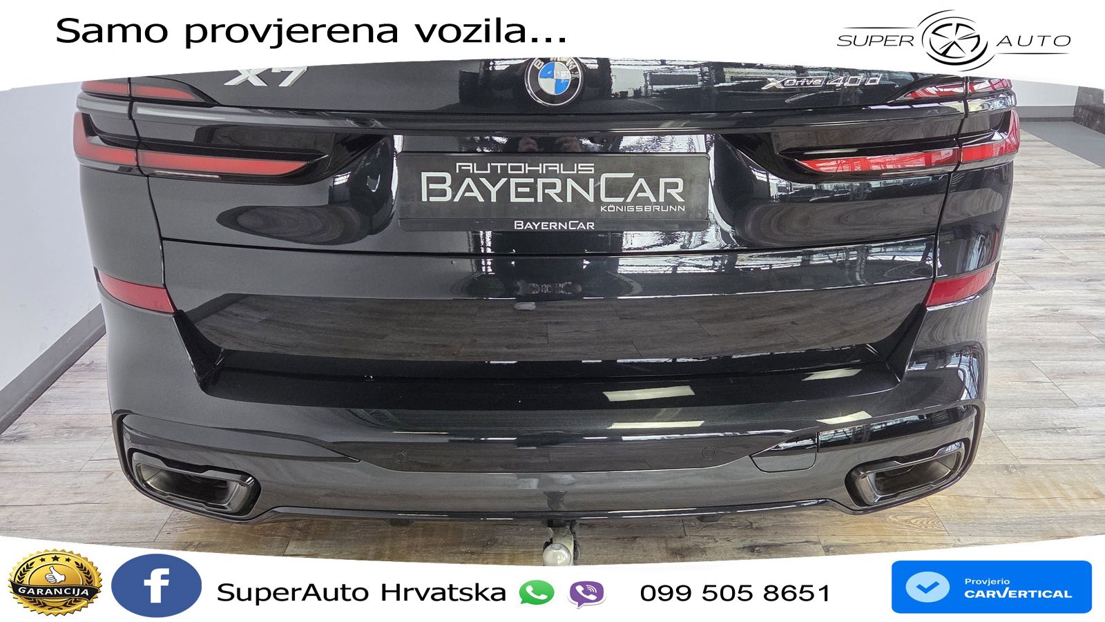 BMW X7 40d (352 KS) xDrive Steptronic M Sport LED+GR SJED+ACC