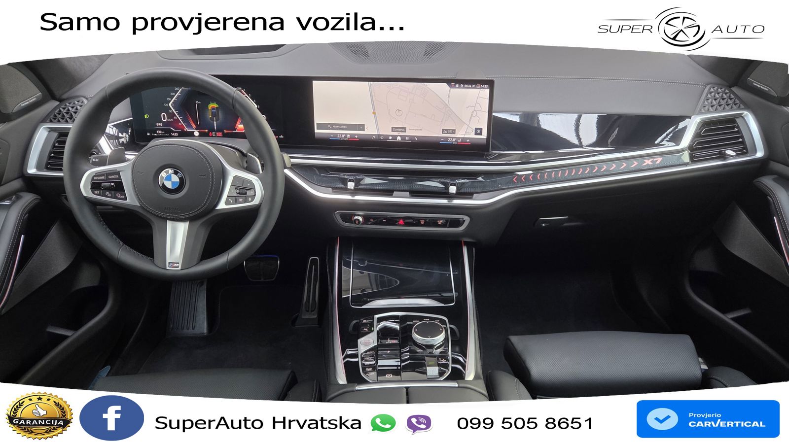 BMW X7 40d (352 KS) xDrive Steptronic M Sport LED+GR SJED+ACC