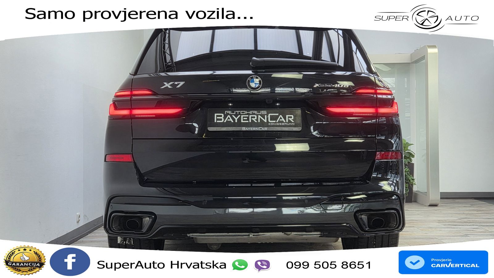 BMW X7 40d (352 KS) xDrive Steptronic M Sport LED+GR SJED+ACC