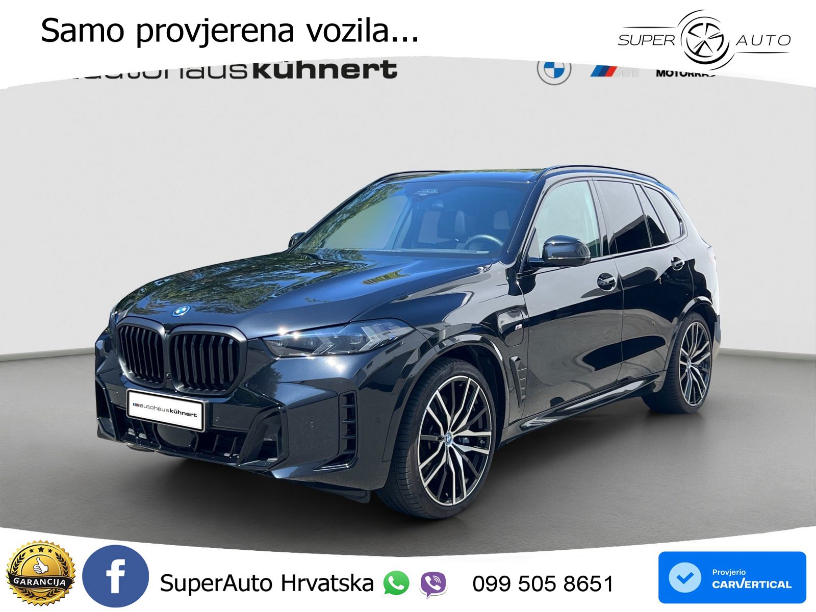 BMW X5 50e (490 KS) xDrive Steptronic M Sport LED+GR SJED+ACC