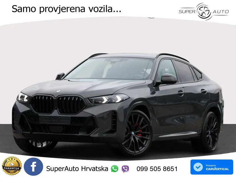 BMW X6 40d (352 KS) xDrive Steptronic M Sport LED+GR SJED+ACC