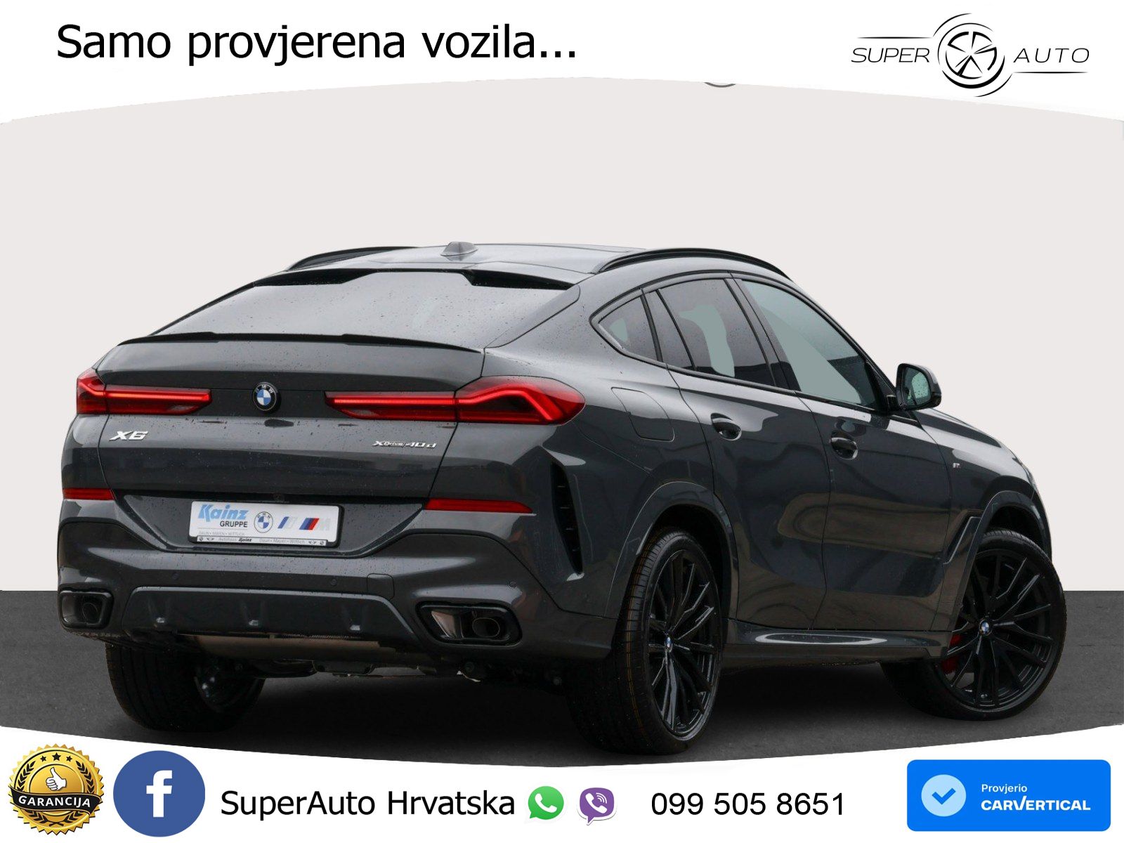 BMW X6 40d (352 KS) xDrive Steptronic M Sport LED+GR SJED+ACC
