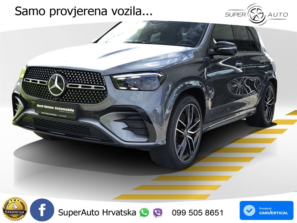 Mercedes GLE 450d (367 KS) EQ Boost 4MATIC 9G-TRONIC AMG LED+GR SJED+ACC