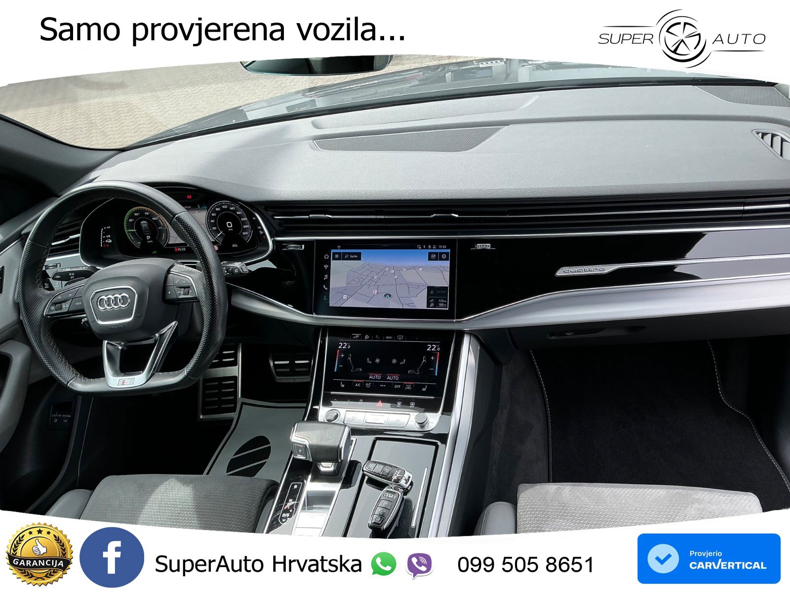 Audi Q8 55 TFSIe V6 (381 KS) quattro tiptronic