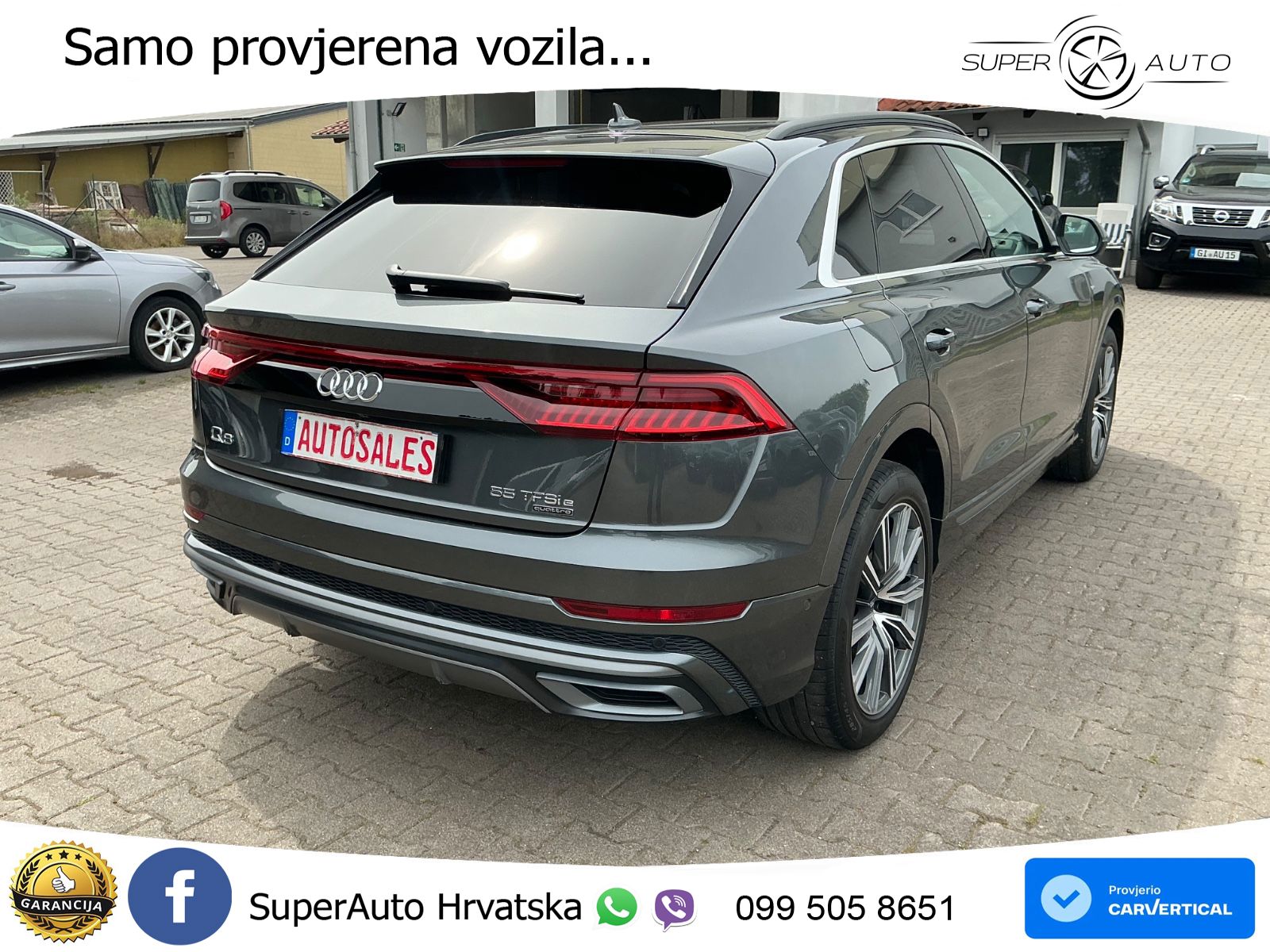 Audi Q8 55 TFSIe V6 (381 KS) quattro tiptronic