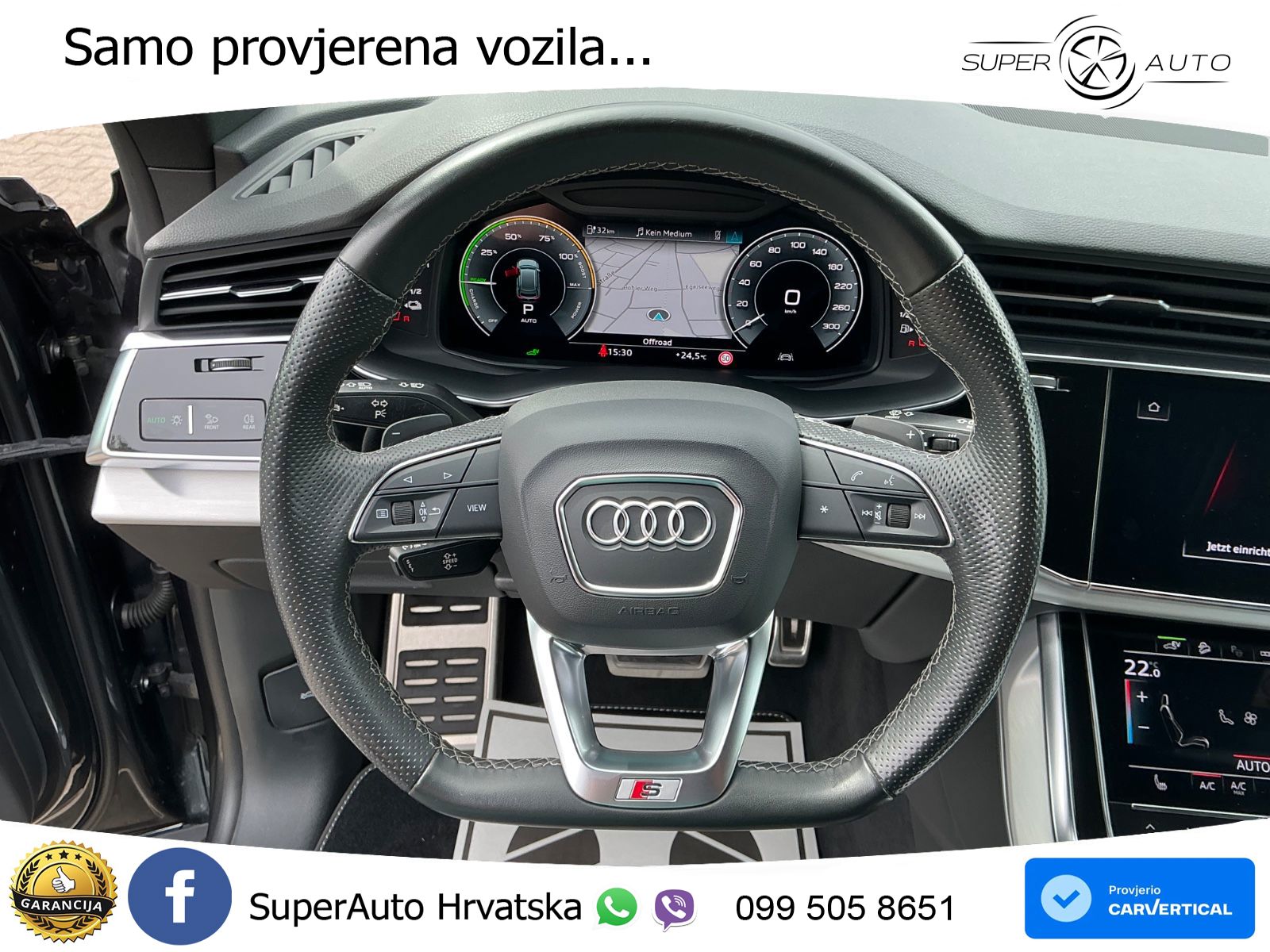 Audi Q8 55 TFSIe V6 (381 KS) quattro tiptronic