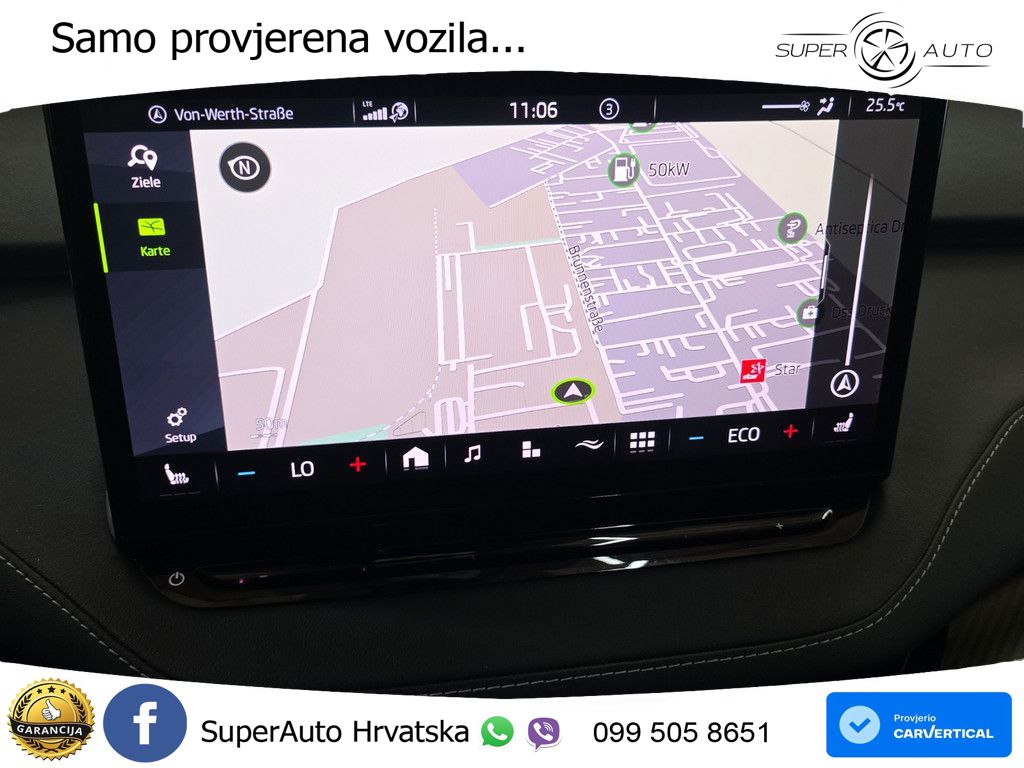 Škoda Enyaq iV 80 82 kWh (204 KS) SportLine LED+GR SJED+ACC
