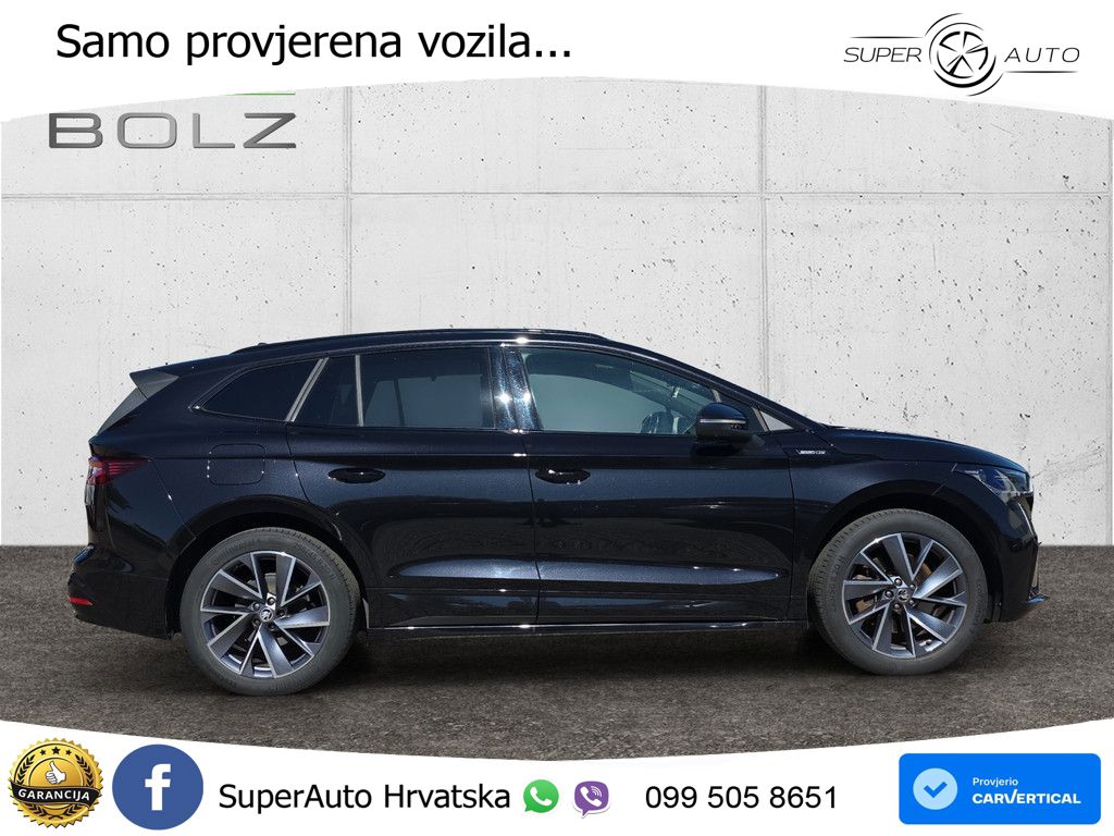 Škoda Enyaq iV 80 82 kWh (204 KS) SportLine LED+GR SJED+ACC