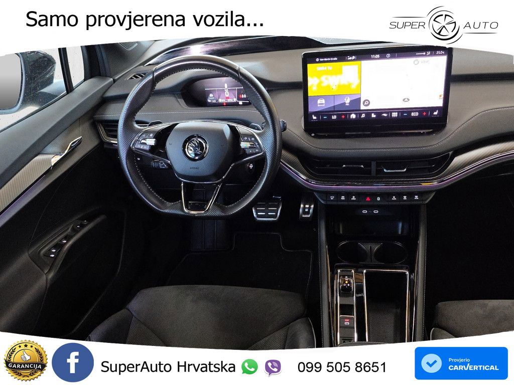 Škoda Enyaq iV 80 82 kWh (204 KS) SportLine LED+GR SJED+ACC
