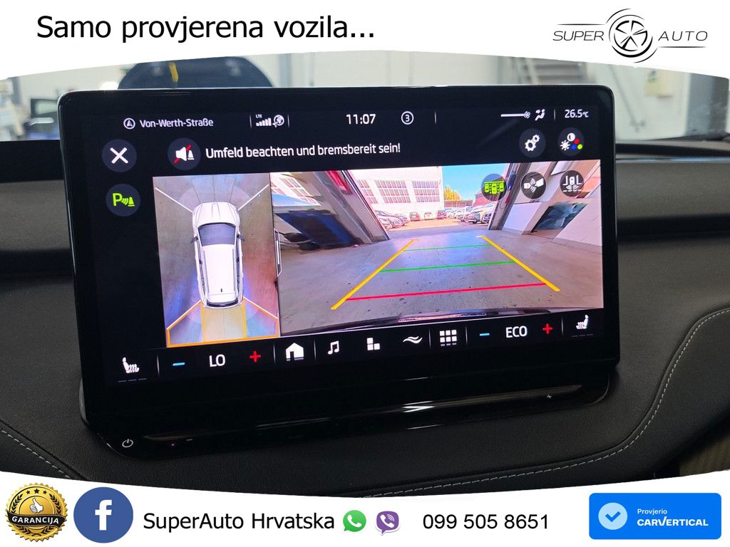 Škoda Enyaq iV 80 82 kWh (204 KS) SportLine LED+GR SJED+ACC