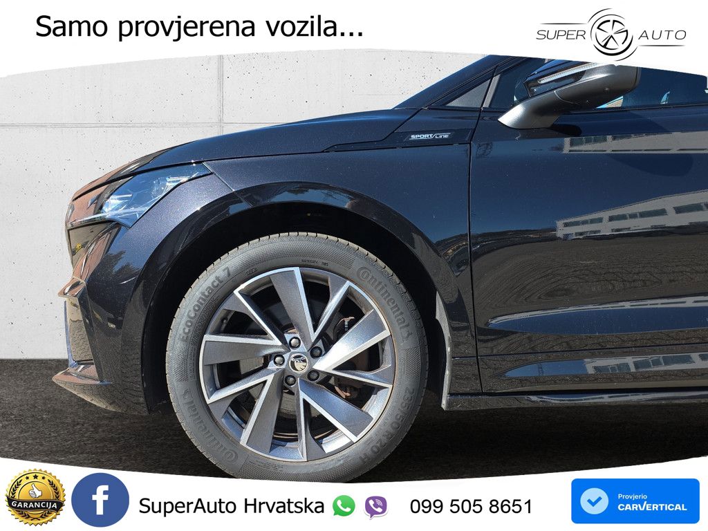 Škoda Enyaq iV 80 82 kWh (204 KS) SportLine LED+GR SJED+ACC