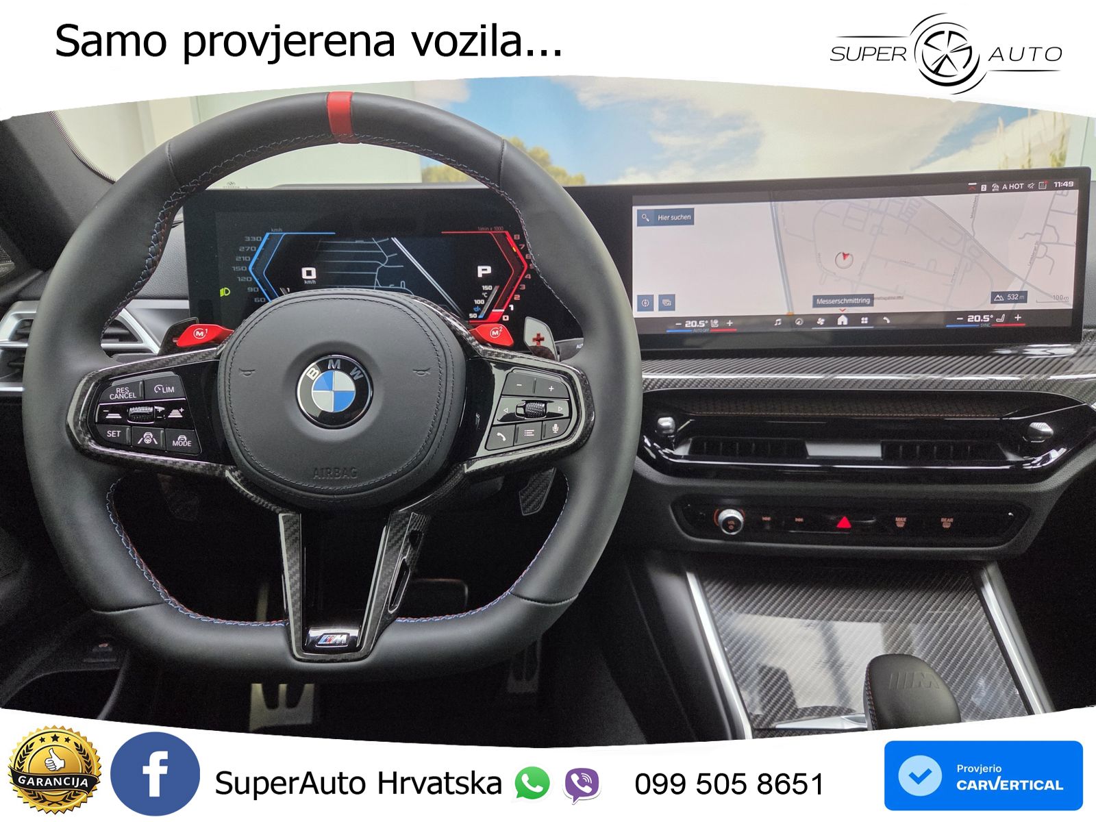 BMW M4 Competition 3.0 (530 KS) xDrive Steptronic LED+GR SJED+ACC