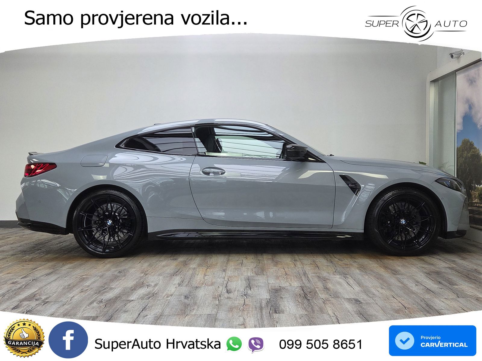 BMW M4 Competition 3.0 (530 KS) xDrive Steptronic LED+GR SJED+ACC