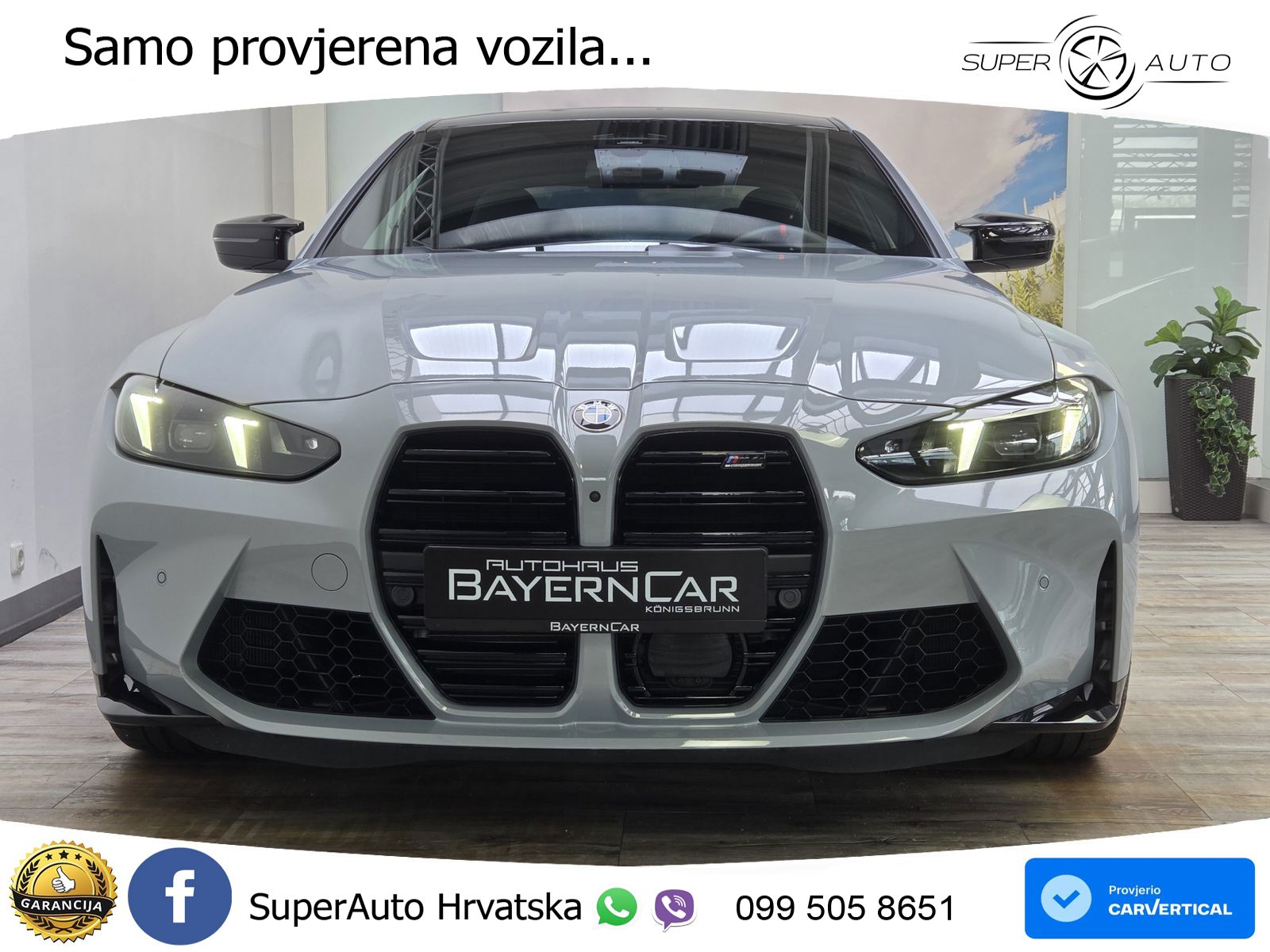 BMW M4 Competition 3.0 (530 KS) xDrive Steptronic LED+GR SJED+ACC