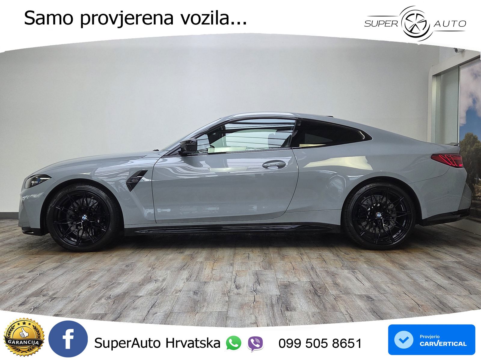 BMW M4 Competition 3.0 (530 KS) xDrive Steptronic LED+GR SJED+ACC