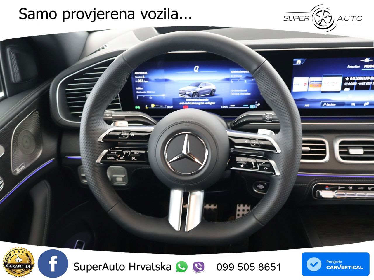 Mercedes GLE 450d (367 KS) EQ Boost 4MATIC 9G-TRONIC AMG LED+GR SJED+ACC